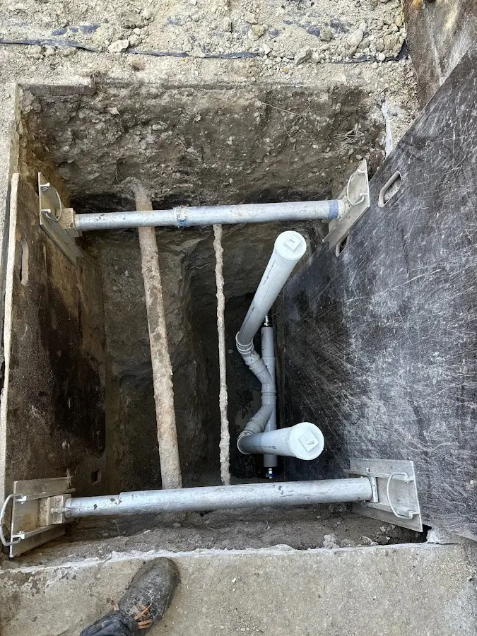 Experienced plumber completing Drain Cleaning work in St. John